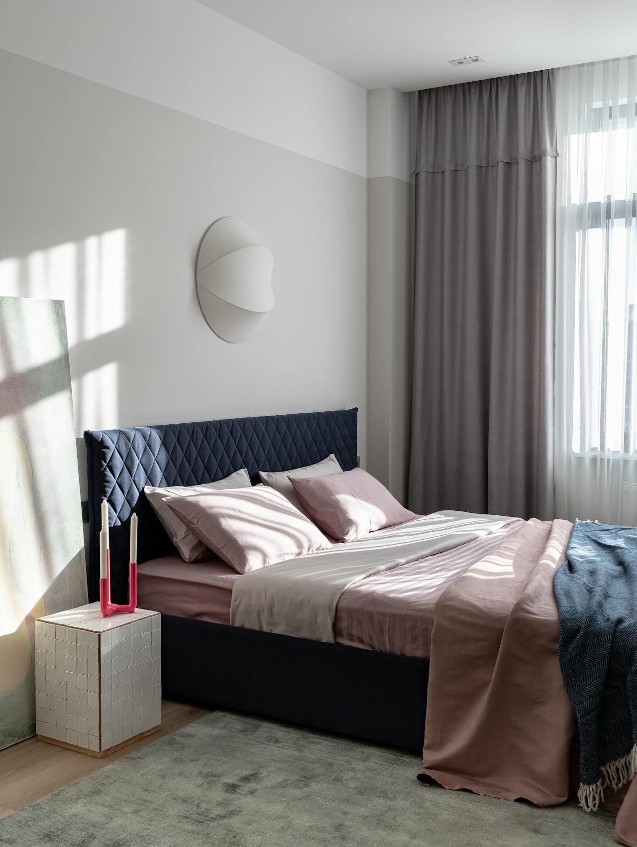 Layered bedroom design